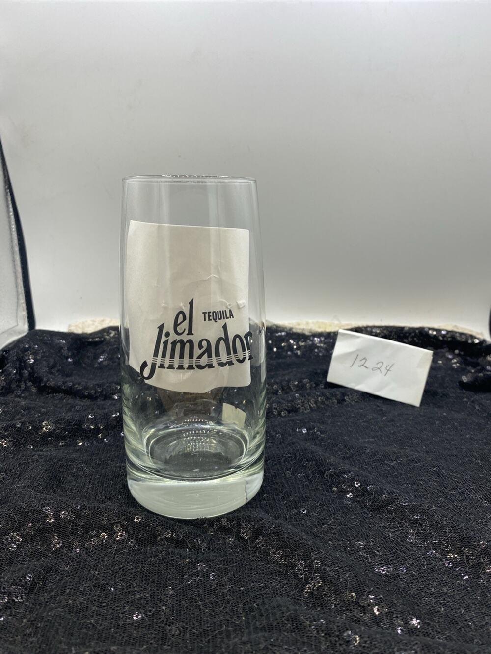 El Jimador Tequila Cocktail Glass La Auténtica 6.75” Tall